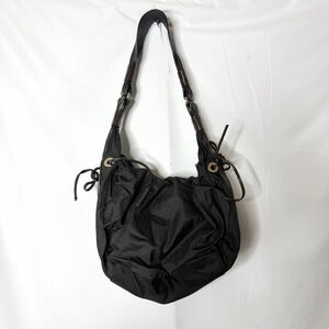 Kate Spade Y2K Black Nylon Shoulder Crescent Bag One Size